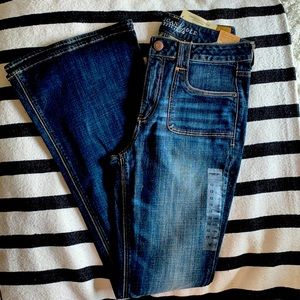 American Eagle Outfitter Hi-Rise Artist Stretch Jean - 12 X-Long